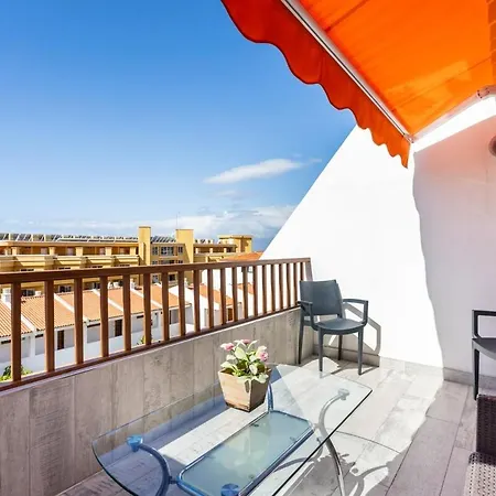 Bright & Elegant Duplex With Terrace And Pool, Just Steps From Puerto Colon Lägenhet Costa Adeje (Tenerife)