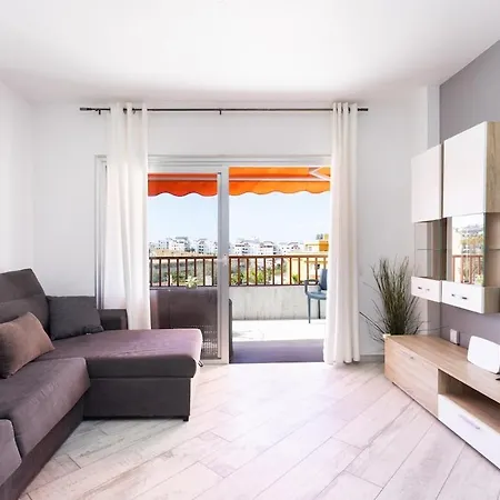 Bright & Elegant Duplex With Terrace And Pool, Just Steps From Puerto Colon Apartment *